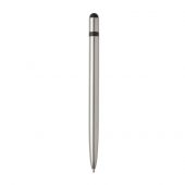 Металлическая ручка-стилус Slim, серый, арт. 017062206