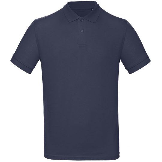 Рубашка поло мужская Inspire темно-синяя, размер XXXL