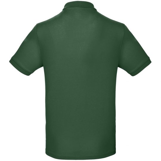 Рубашка поло мужская Inspire темно-зеленая, размер XXXL