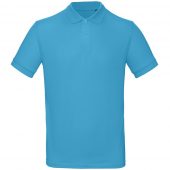 Рубашка поло мужская Inspire бирюзовая, размер XL
