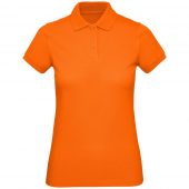 Рубашка поло женская Inspire оранжевая, размер M