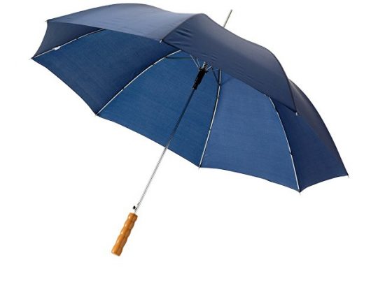 Зонт-трость Lisa полуавтомат 23, темно-синий, арт. 017099603