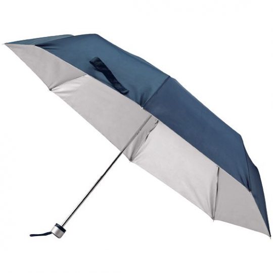 Зонт складной Silverlake, синий