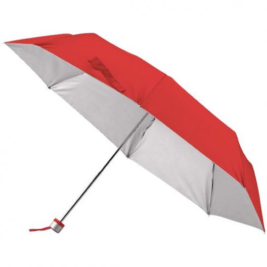 Зонт складной Silverlake, красный