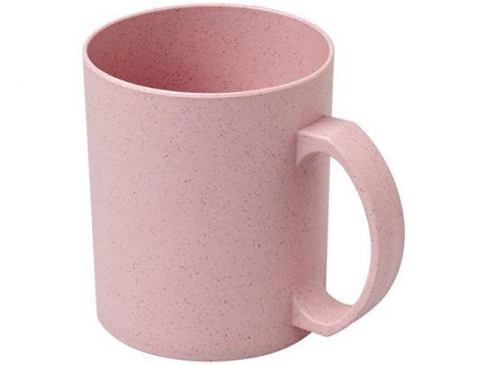 Чашка из пшеничной соломы Pecos 350 мл, розовый, арт. 017199003