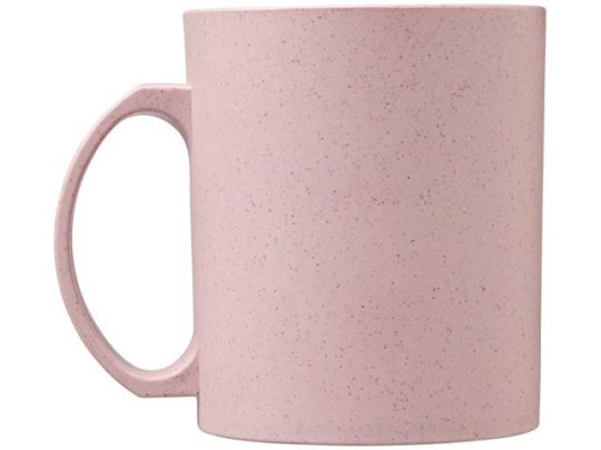 Чашка из пшеничной соломы Pecos 350 мл, розовый, арт. 017199003