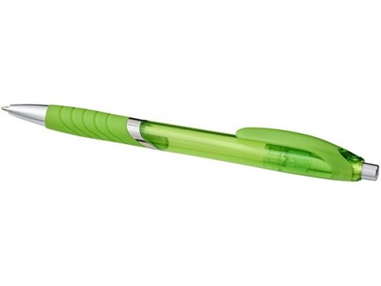Шариковая ручка с резиновой накладкой Turbo, лайм, арт. 017205403