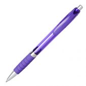 Шариковая ручка с резиновой накладкой Turbo, пурпурный, арт. 017205603