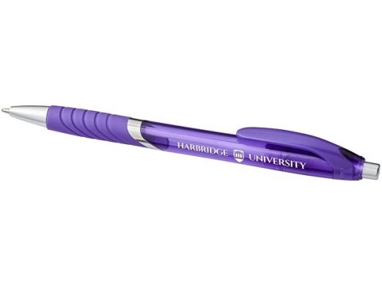 Шариковая ручка с резиновой накладкой Turbo, пурпурный, арт. 017205603