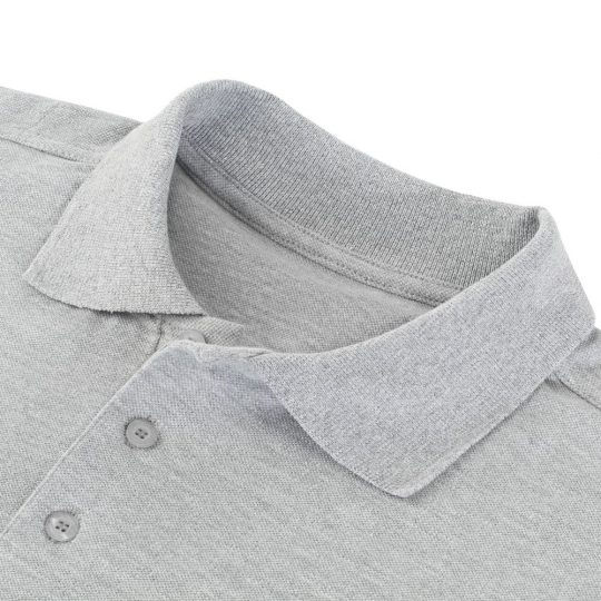 Рубашка поло мужская Virma Stretch, серый меланж, размер M