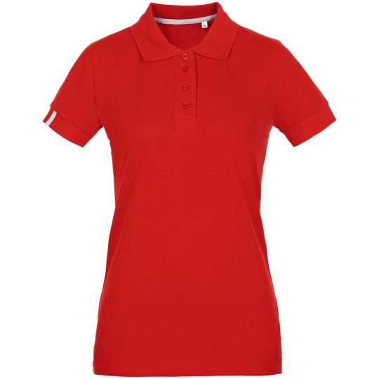 Рубашка поло женская Virma Premium Lady, красная, размер L