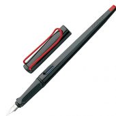 Ручка перьевая 015 joy, Черный/красный клип, 1.1 mm, арт. 017218703