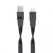 Кабель USB Type C 3.0 – Type A 1.2м BK12, черный, арт. 017252303