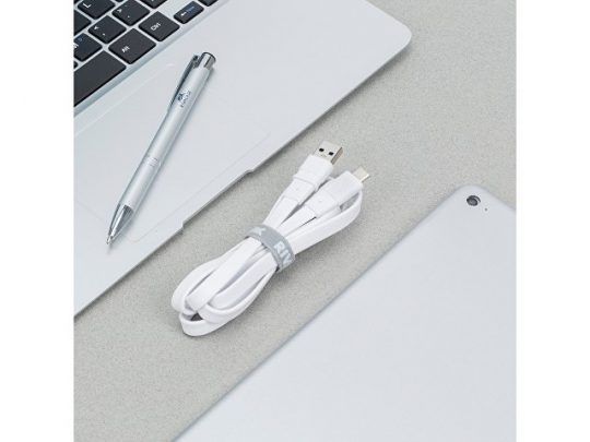 Кабель USB Type C 3.0 – Type A 1.2м WT12, белый, арт. 017252403