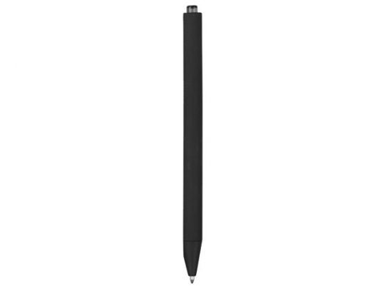 Ручка шариковая Pigra модель P01 PRR софт-тач, черный, арт. 017229303