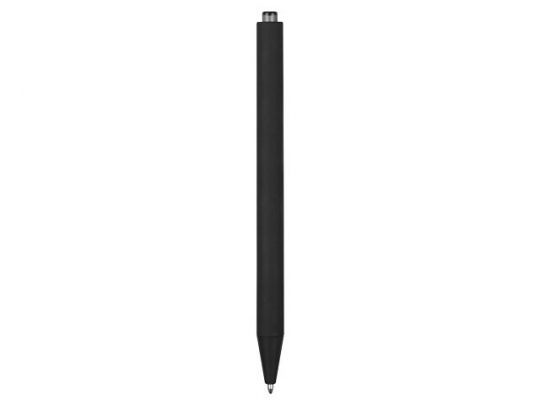 Ручка шариковая Pigra модель P01 PRR софт-тач, черный, арт. 017229303