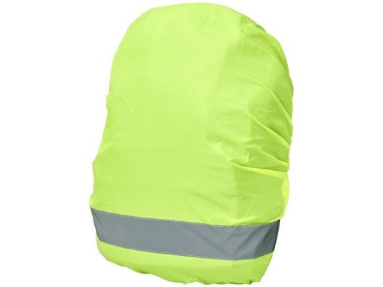 Светоотражающий и водонепроницаемый чехол для рюкзака William,  неоново-желтый, арт. 017510903