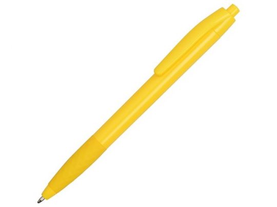 Ручка пластиковая шариковая Diamond, желтый, арт. 017423803