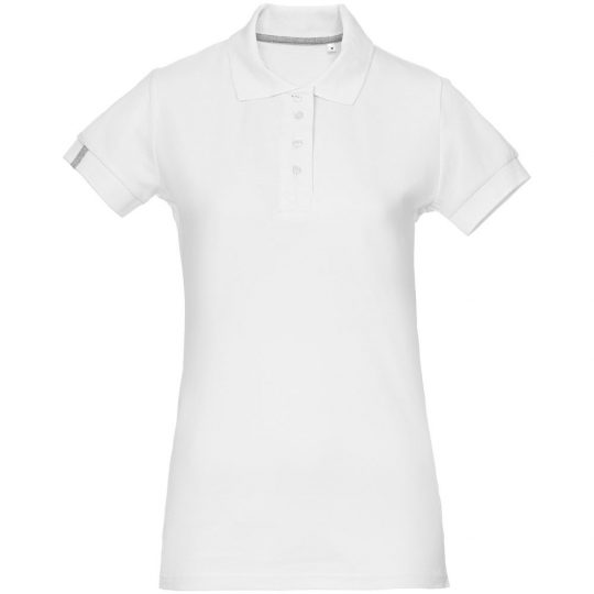 Рубашка поло женская Virma Premium Lady, белая, размер S
