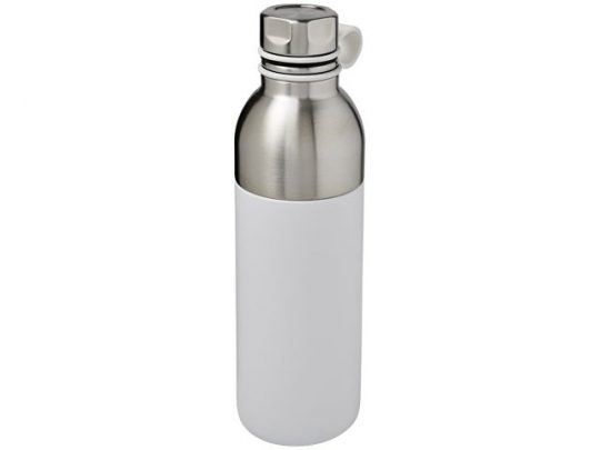 Медная спортивная бутылка с вакуумной изоляцией Koln объемом 590 мл, белый, арт. 017491803