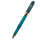 Ручка Bruno Visconti пластиковая шариковая Monaco, 0,5мм, синие чернила, морская волна, арт. 017429303