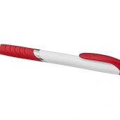 Шариковая ручка с резиновой накладкой Turbo, белый,красный, арт. 017503503