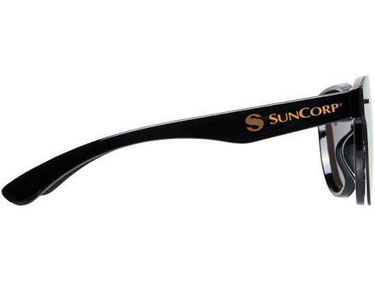 Солнцезащитные очки Shield с полностью зеркальными линзами, желтый, арт. 017498603