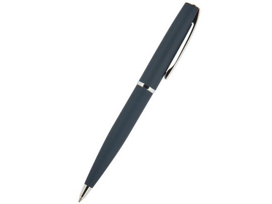 Ручка Bruno Visconti Sienna шариковая автоматическая, синий металлический корпус, 1.0 мм, синяя, арт. 017353303