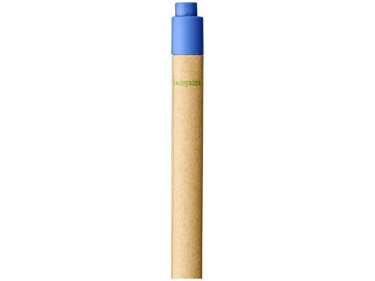 Шариковая ручка Berk из переработанного картона и кукурузного пластика, cиний, арт. 017505703