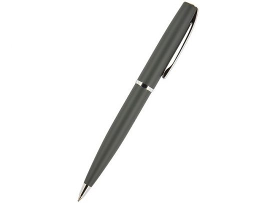 Ручка Sienna шариковая  автоматическая, серый металлический корпус, 1.0 мм, синяя, арт. 017353503
