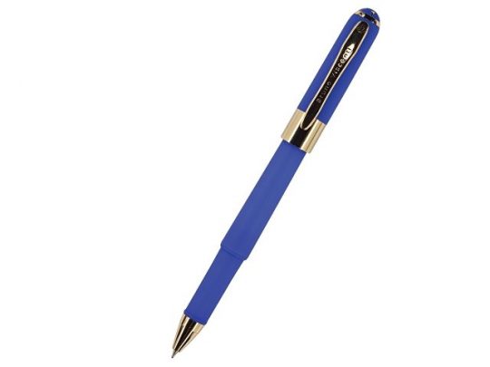 Ручка Bruno Visconti пластиковая шариковая Monaco, 0,5мм, синие чернила, синий, арт. 017428503