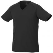 Модная мужская футболка Amery с коротким рукавом и V-образным вырезом, черный (3XL), арт. 017409903