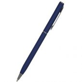 Ручка Bruno Visconti Palermo шариковая автоматическая, темно-синий металлический корпус, 0,7 мм, синяя, арт. 017356803