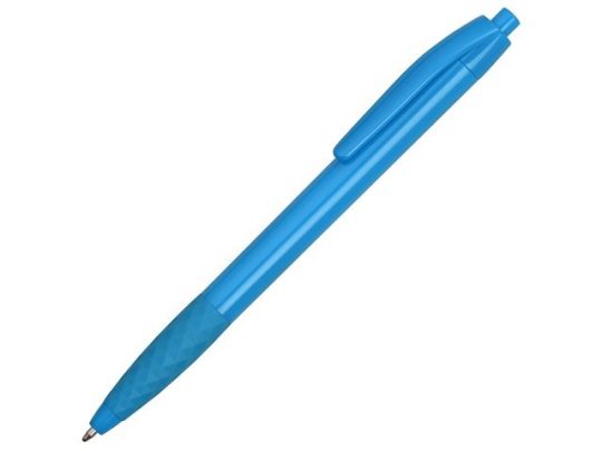 Ручка пластиковая шариковая Diamond, голубой, арт. 017423703