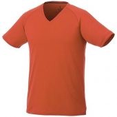 Модная мужская футболка Amery с коротким рукавом и V-образным вырезом, оранжевый (3XL), арт. 017409803