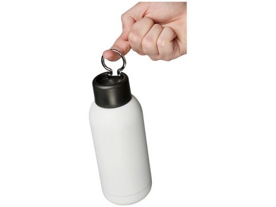 Спортивная бутылка с вакуумной изоляцией Brea объемом 375 мл, белый, арт. 017496803