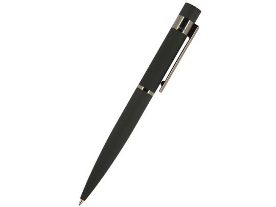 Ручка Verona шариковая  автоматическая, черный металлический корпус 1.0 мм, синяя, арт. 017355903