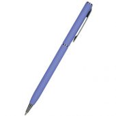 Ручка Bruno Visconti Palermo шариковая автоматическая, фиолетовый металлический корпус, 0,7 мм, синяя, арт. 017357303