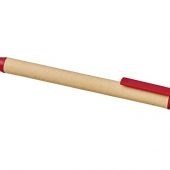 Шариковая ручка Berk из переработанного картона и кукурузного пластика, красный, арт. 017505403