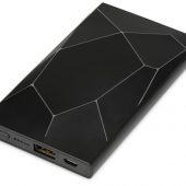 Портативное беспроводное зарядное устройство Geo Wireless, 5000 mAh, черный, арт. 017408103
