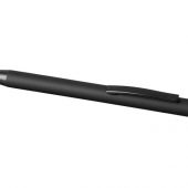 Резиновая шариковая ручка-стилус Dax, черный, арт. 017507703