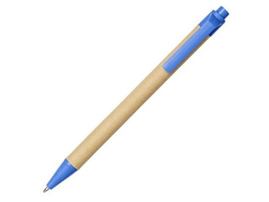 Шариковая ручка Berk из переработанного картона и кукурузного пластика, cиний, арт. 017505703