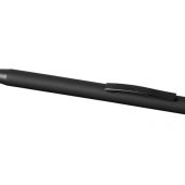 Резиновая шариковая ручка-стилус Dax, черный, арт. 017508003