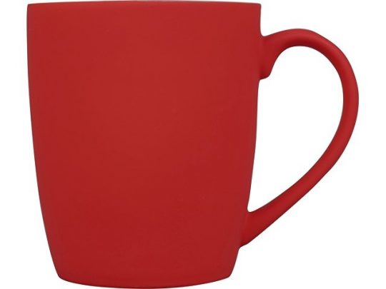 Кружка керамическая с покрытием софт тач красная, арт. 017379903