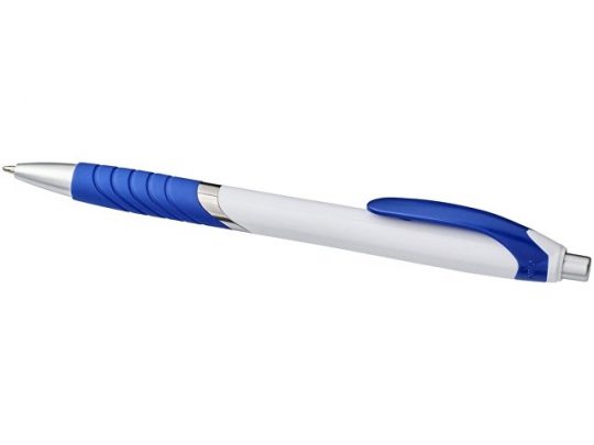 Шариковая ручка с резиновой накладкой Turbo, белый,cиний, арт. 017503703