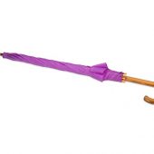 Зонт-трость полуавтоматический с деревянной ручкой, арт. 017348703