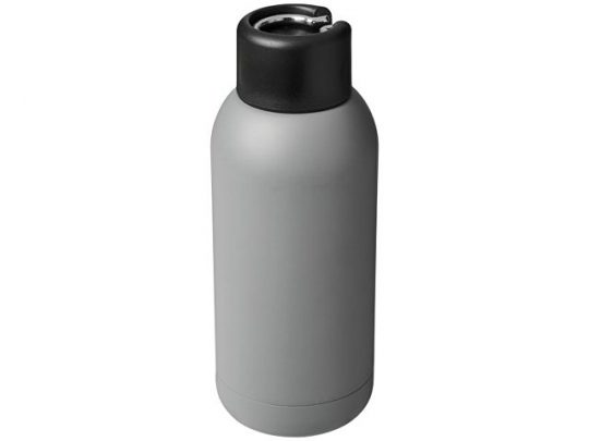 Спортивная бутылка с вакуумной изоляцией Brea объемом 375 мл, серый, арт. 017497003