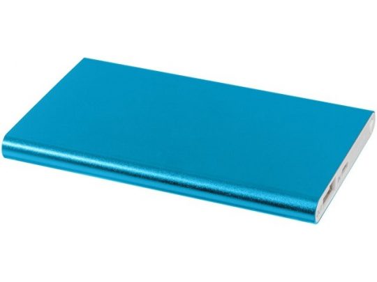 Алюминиевый повербанк Pep емкостью 4000 мА/ч, синий, арт. 017490603