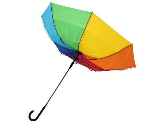 23-дюймовый ветрозащитный автоматический зонт Sarah,  радужный, арт. 017508703
