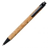 Шариковая ручка Midar из пробки и пшеничной соломы, черный, арт. 017505803